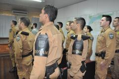 No Oeste do Estado, 35 policiais concluem curso para melhoria do trabalho nas fronteiras
