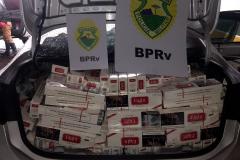 Homem é preso e cerca de 14 mil maços de cigarros são apreendidos em Rolândia (PR)