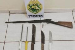 Polícia Militar recupera moto e prende cinco pessoas em ações distintas no Noroeste do Estado