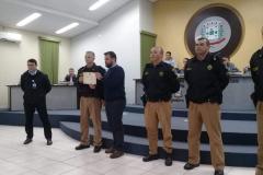 Policiais militares são homenageados por ato de bravura no Sul do Estado