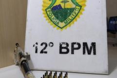 Polícia Militar recupera objetos roubados, apreende armas de fogo e encaminha quatro em Curitiba