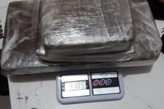 Polícia Militar apreende 4,1 quilos de maconha no Litoral do Estado