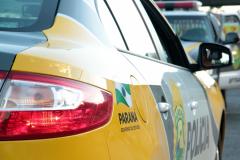 PM de Londrina (PR) encaminha dois suspeitos após roubo a posto de combustível no município