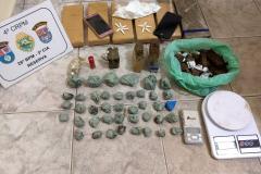 Durante cumprimento de mandado judicial, PM prende casal envolvido com tráfico de drogas nos Campos Gerais