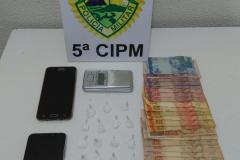 Homem é encaminhado por tráfico de drogas no Noroeste do Estado