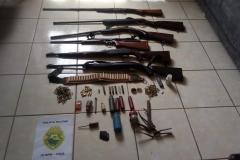 Em menos de 24 horas, PM retira 11 armas de circulação na região de Guarapuava (PR)