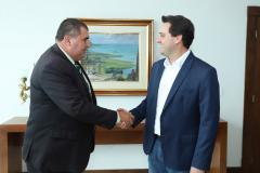 Subtenente da Polícia Militar recebe homenagem do Governador do Estado ao encerrar a carreira com 35 anos de serviço