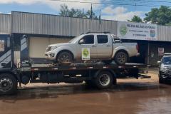 BPFron apreende 180 quilos de veneno agrícola contrabandeados em Guaíra (PR)