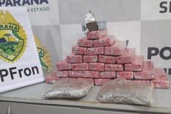 BPFron retira de circulação mais de 19 quilos de maconha no Oeste do estado