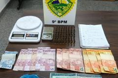 Munições e maconha são apreendidos durante ação da PM em Matinhos (PR), no Litoral do estado