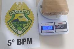 Meio quilo de crack é apreendido pela Polícia Militar de Londrina (PR) 