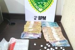 Neste fim de semana, maconha, crack e cocaína são apreendidas em Pato Branco(PR)