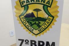 Dívida vira motivo de ameaça e PM apreende arma de fogo em Tapira (PR), no Noroeste do estado
