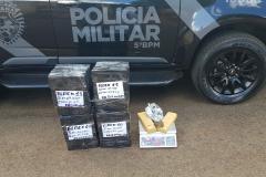 Equipe do Pelotão de Choque apreende mais de 61 quilos de maconha na cidade de Londrina; dois homens são presos