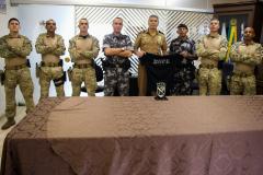Curitiba, 29 de março de 2019. Entrega de Homenagem ao Comandante Geral Cel. Péricles - COE
