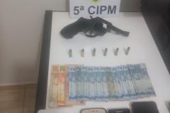 Quarteto envolvido em roubo é preso pela PM em Cianorte (PR), no Noroeste do estado