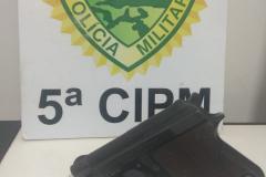 Dono de bar é preso por porte irregular de revólver em Cianorte, no Noroeste do estado