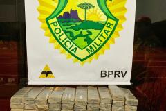 Moto com quase 40 quilos de maconha é apreendida pela PRE em Iporã (PR)