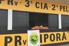 BPRv apreende 17 quilos de crack em tanque de veículo no Noroeste do estado