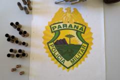 Sacola é apreendida com várias munições e revólver dentro de um carro; condutora é presa em flagrante no Interior do Estado