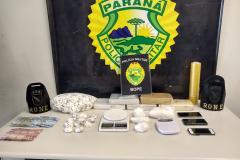 Laboratório de fabricação de cocaína é fechado pela PM no bairro CIC em Curitiba