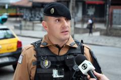 Polícia Militar deflagra megaoperação Primo no Batel, cumpre mandados e encaminha 19 pessoas, em Curitiba