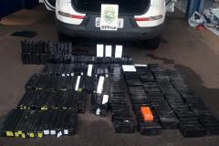BPFron apreende R$ 400 mil de contrabando na BR 277, em Cascavel