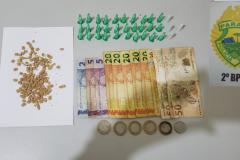 Crack, cocaína e dinheiro são apreendidos na Quarta Fase da Operação Guardião, no Norte Pioneiro