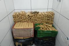 Quase 400 quilos de maconha são apreendidos pela PM em Mandaguaçu (PR), no Noroeste do estado
