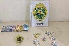 Ação da PM contra o tráfico de drogas resulta em três detidos em Ponta Grossa (PR)
