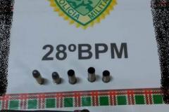 Arma de fogo e três homens são encaminhados pela PM em Rio Negro, no Sudeste do estado