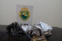 PM de folga percebe homem armado na rua e prende envolvido em roubo a lotérica no Norte do estado