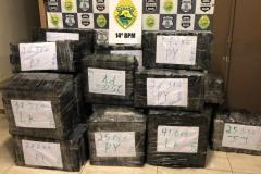 Mais de R$ 50 mil em maconha são apreendidos em Foz do Iguaçu, no Oeste do Paraná