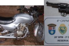 PM prende homem com mandando de prisão em aberto e apreende arma em Reserva (PR)

