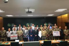 Oficial da PMPR participa do 1º Painel Sobre Criminalidade no Campo em Brasília (DF)