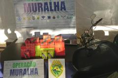 BPFron apreende cigarros eletrônicos contrabandeados e três motocicletas no Oeste do estado