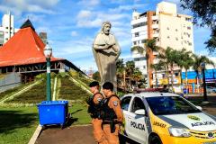 Companhia de PM apreende 53 armas e encaminha 395 pessoas no Sudoeste do PR