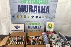 BPFron recupera carro furtado e apreende contrabando no Oeste do estado