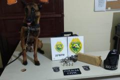 Ação conjunta do 28º batalhão com a Polícia Civil da Lapa resulta em quatro pessoas presas