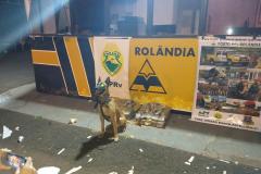 Policiais rodoviários retiram de circulação 55 quilos de maconha, que tinha como destino a cidade de São Paulo
