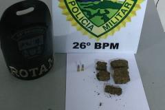 Adolescente é flagrado pela PM com maconha e acaba encaminhado em Telêmaco Borba (PR)