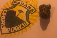  No Sudoeste do estado, PM prende homem flagrado com maconha em via pública