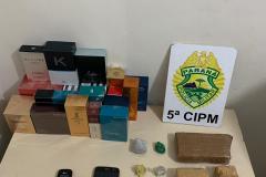 Fuga de rapazes é frustrada pela PM e drogas são apreendidas em Cianorte (PR)