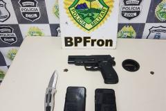BPFron prende homem logo após roubo em Foz do Iguaçu (PR)