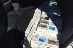 BPRv apreende quase nove mil carteiras de cigarros contrabandeados no Noroeste do estado
