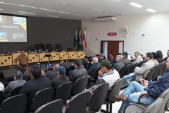 Segurança rural é tema de palestra de policiais militares em Moreira Sales, no Noroeste paranaense