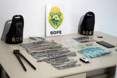 Colombo, 09 de julho de 2019. BOPE prende autores de roubo de veículos de luxo.