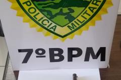 Armas e drogas são apreendidas pela PM no Noroeste do PR