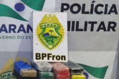 Em abordagem de rotina no Oeste do estado, 19 quilos de maconha são apreendidos em ônibus que tinha como destino a cidade de Santos (SP)