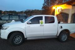 Placas adulteradas resultam no encaminhamento de rapaz à delegacia após abordagem do BPFron 